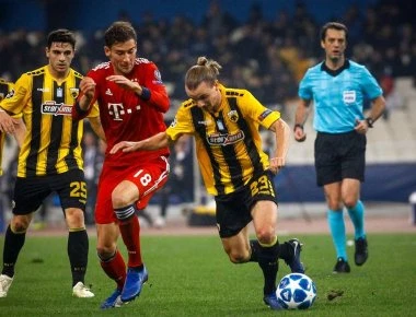 Το πάλεψε η ΑΕΚ αλλά ηττήθηκε με 2-0 από την Μπάγερν (βίντεο)